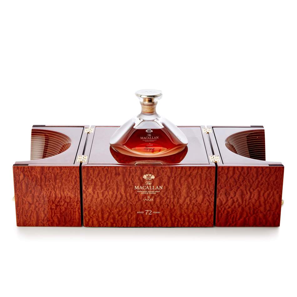 Macallan Lalique Genesis Decanter 72 年陈酿(图片:讲义)